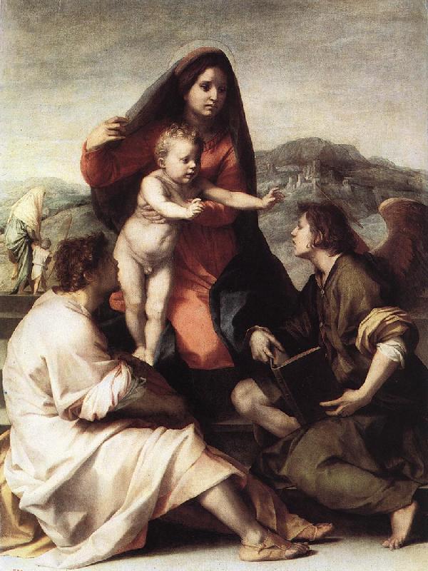 Andrea del Sarto Madonna della Scala Sweden oil painting art